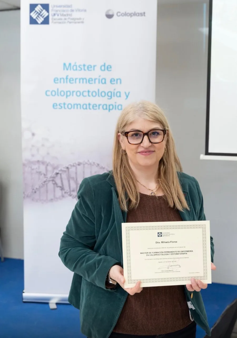 Mihaela Florea Alexe, enfermera colegiada